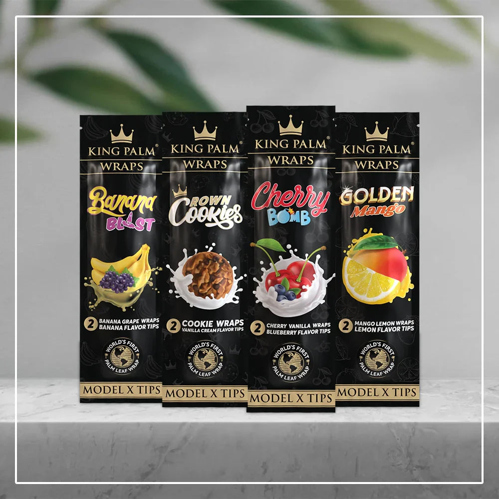King Palm XL Wraps - 2pk - 15ct