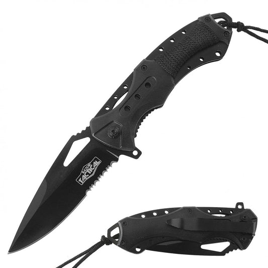 Razor Tactical - Premium Flip Knife - RT-7022BK