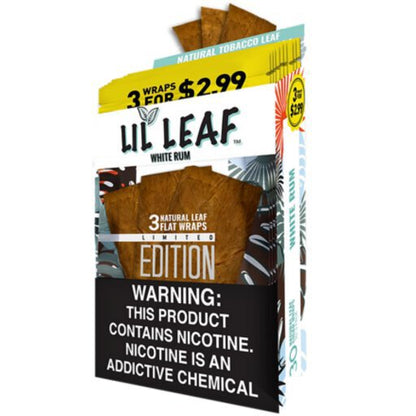 Lil Leaf Flavored Leaf Wraps (3/$2.99) - 3pk - 10ct
