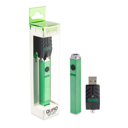 Ooze Quad Battery + Smart USB - Ruby Red