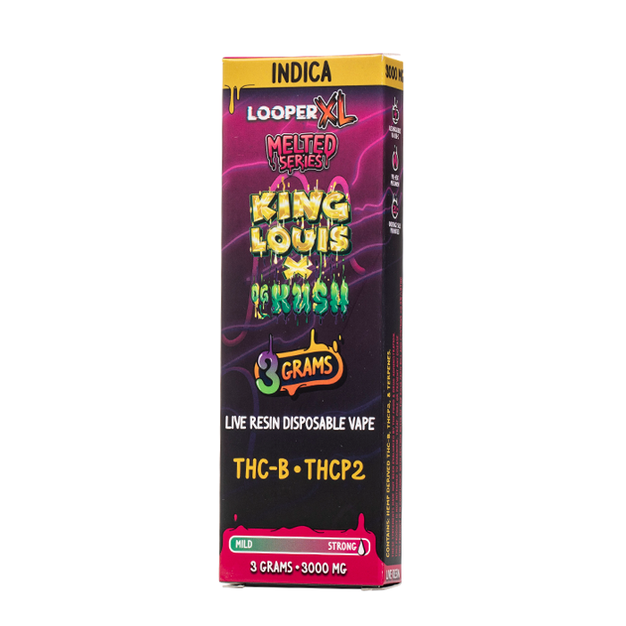 Looper - 3g XL Melted Series Live Resin Disposable - 5ct