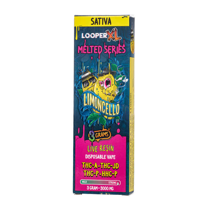 Looper - 3g XL Melted Series Live Resin Disposable - 5ct