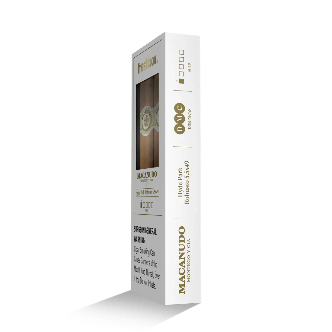 Macanudo Hyde Park 5.5x49 FreshBox Cigars - 3pk - 6ct