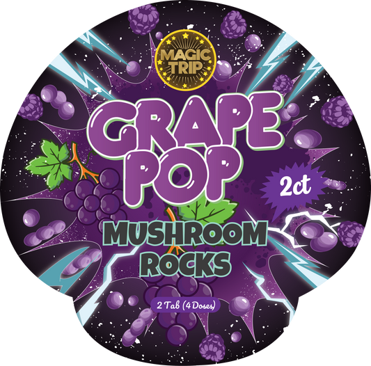 Magic Trip Mushroom Rocks - 2pk - 20ct