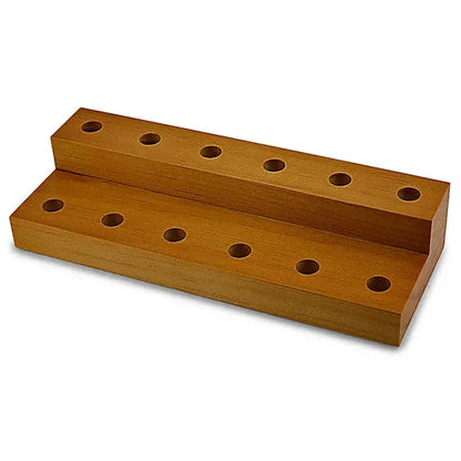 Space King 12ct Glass Bowls Wooden Display