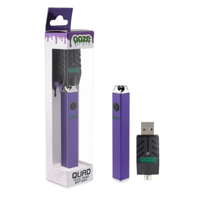 Ooze Quad Battery + Smart USB - Ruby Red