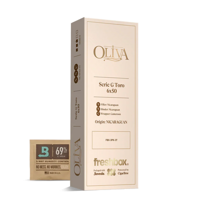 Oliva Serie G Toro 6x50 FreshBox Cigars - 3pk - 6ct