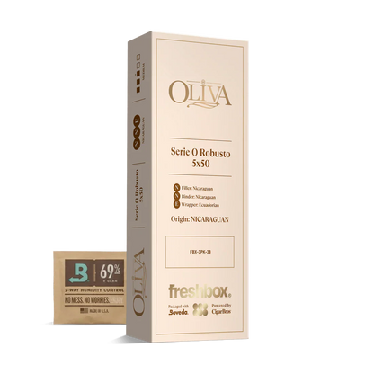 Oliva Serie O Robusto 5x50 FreshBox Cigars - 3pk - 6ct