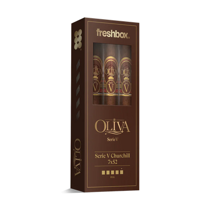 Oliva Serie V Churchill 7x52 FreshBox Cigars - 3pk - 6ct