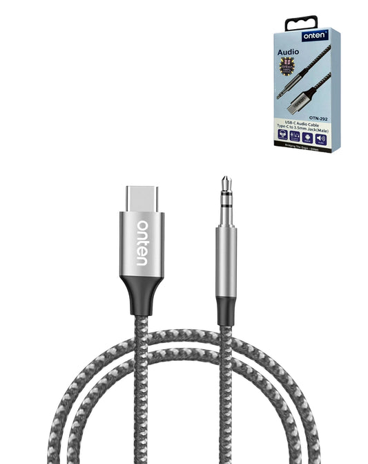 Oneten - Cable - 12ct - 3.3' Type-C to Aux