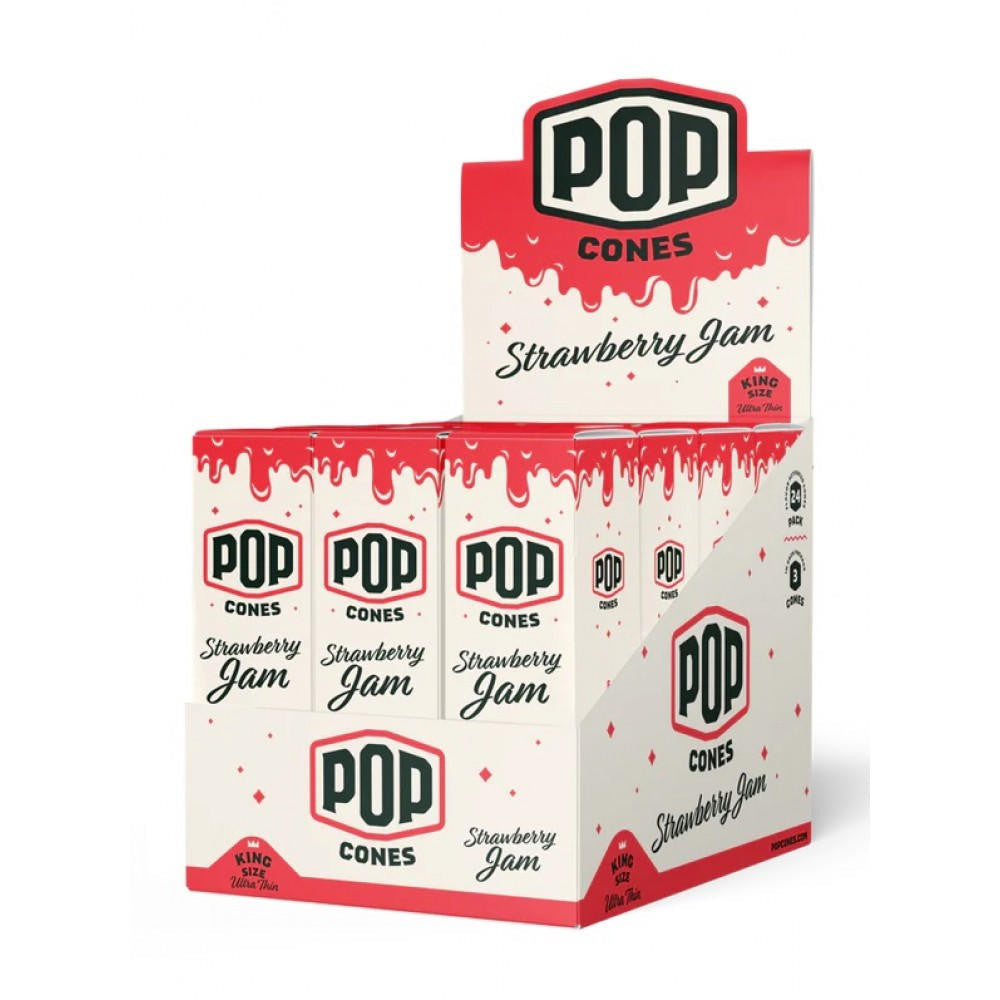 Pop - Cones - Ultra Thin King Size - 3pk - 24ct