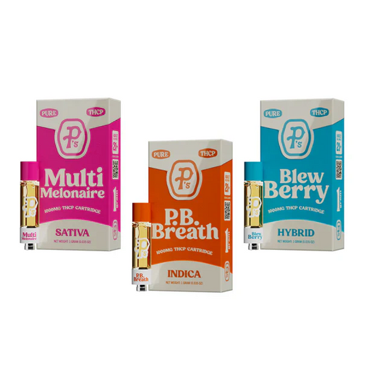 Pure P's THCP 1g Carts - 6ct
