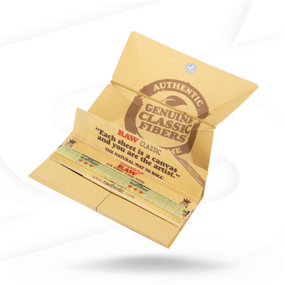 Raw - Organic Hemp Artesano Papers - King Size + Tips - 15pk