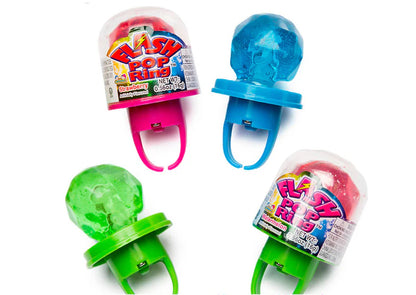 Flash Pop - Light Up Ring Candy - 24ct