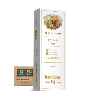 Romeo Y Julieta 1875 Bully 5x50 FreshBox Cigars - 3pk - 6ct
