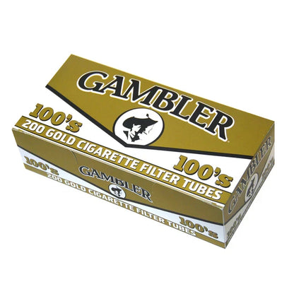 Gambler Cig Tubes - 100mm - 200pk - 5ct
