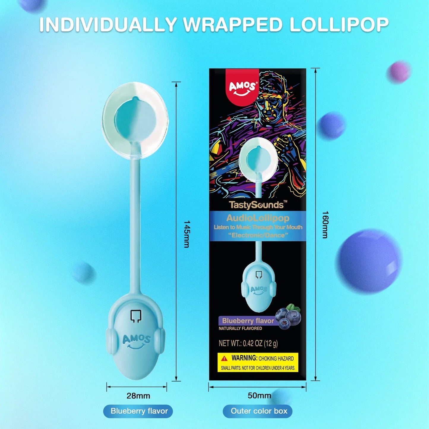 Tasty Sounds Music Lollipop - 12ct