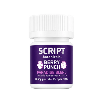 Script Botanicals - 100mg Botanical Tablets - 10pk - 6ct
