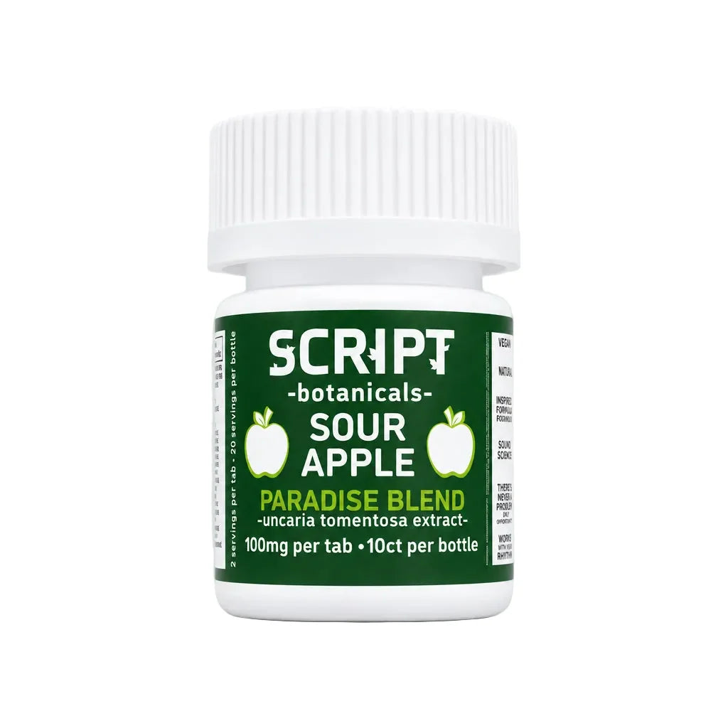 Script Botanicals - 100mg Botanical Tablets - 10pk - 6ct