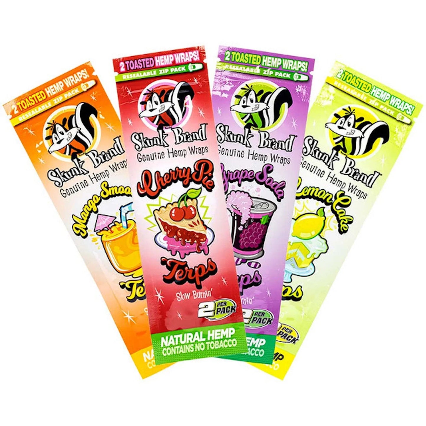 Skunk Brand Terp Hemp Wraps (2pk) - 25ct