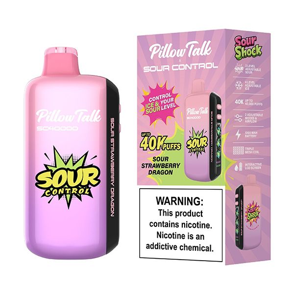 Pillow Talk SC40k 5% - Sweet & Sour Flavor Variety Pack - 20ml - 5ct