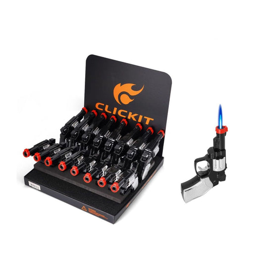 Clickit - Lighter - Shocking Gun Lighter - 16ct