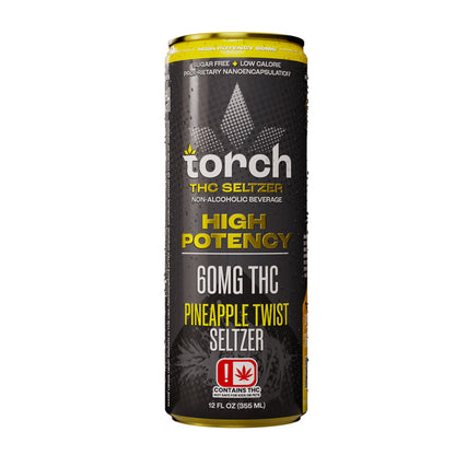 Torch High Potency 60mg D9 Seltzer - 12oz - 4ct