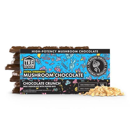 Tre House - Extra Strength Mushroom Chocolate Bars - 10ct