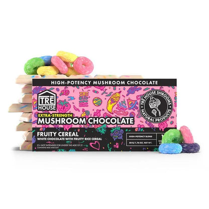 Tre House - Extra Strength Mushroom Chocolate Bars - 10ct