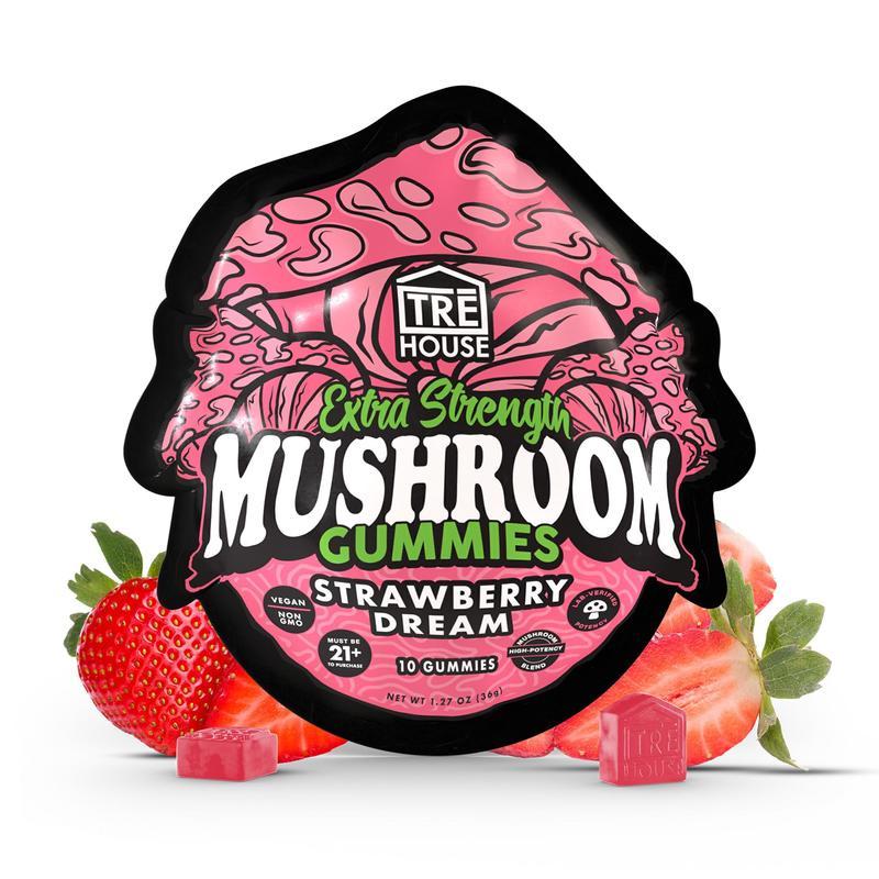 Tre House - Extra Strength Mushroom Gummies - 10pk - 10ct