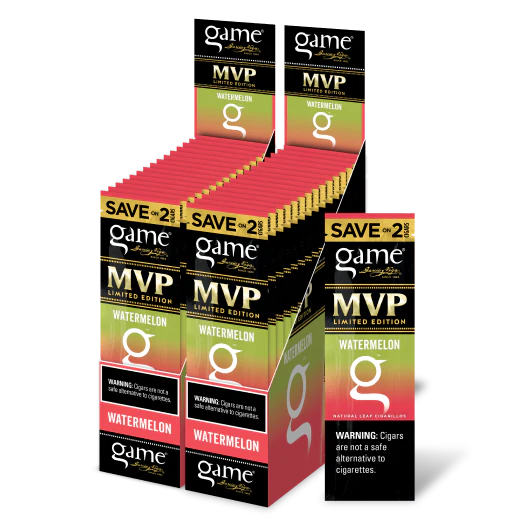 Game Cigarillos - Limited Edition Watermelon (2/$1.29) - 2pk - 30ct