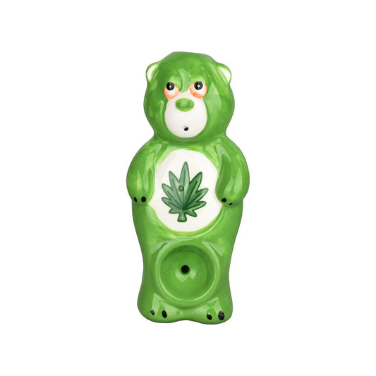 Wacky Bowlz - Ceramic Pipe - Fun Designs and Unique Shapes - 3.5" - Stoned Bear