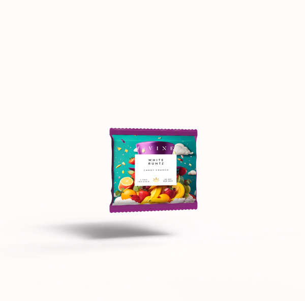 Cannabis Confection Mini- White Runtz  4 serving bar - 80mg