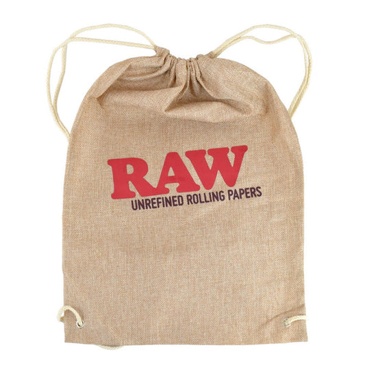 Raw Drawstring Bag