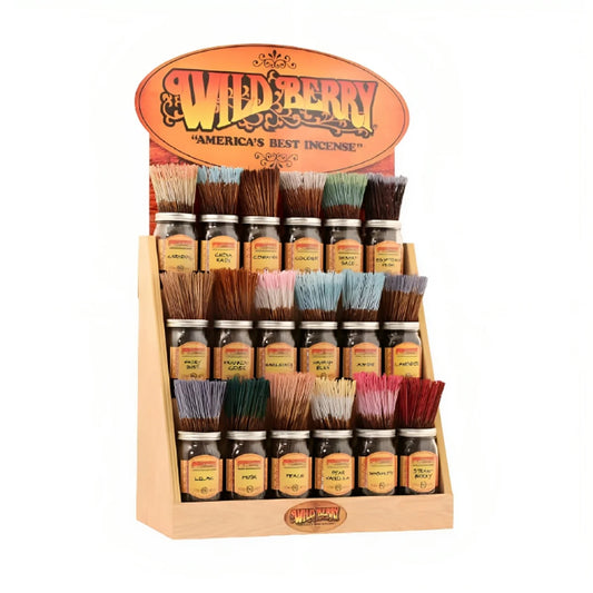 Wild Berry Incense Display - 18ct - Assorted Scents