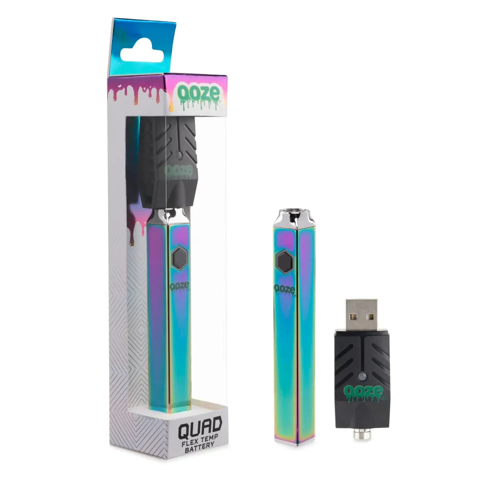 Ooze Quad Battery + Smart USB - Ruby Red